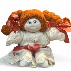 Janet T Waters 1984 RARE Handmade Soft Sculpture Cabbage Patch Kid Doll